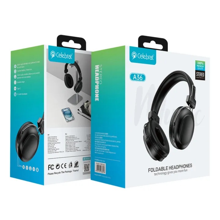 Celebrat A36 Foldable Headphones