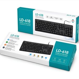 LD-618 Standard Wired Keyboard