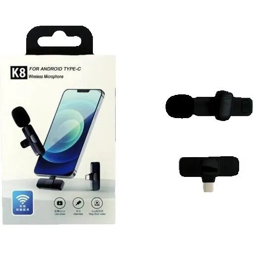 K8 Wireless Lavalier Microphone