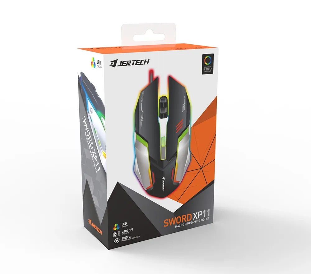 Jertech XP11 Macro Pro Gaming Mouse
